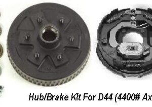 D44 Hub Kit 10" Brake with 6 on 5.5" Bolt Pattern " SPECIAL ORDER 8-10 DAY"
